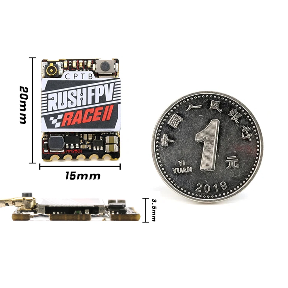 Rushfpv Rush fpv Tank Race2 20 - Fpv Drone Transmitter ulasan dan harga